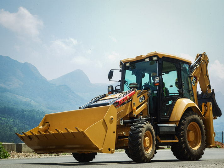 CAT Backhoe Loader 424 - 4 Wheel Drive