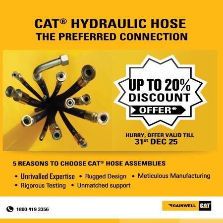 Cat Hydraulic Hose Offer 1
